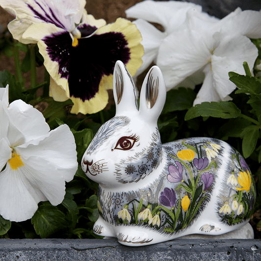 Royal Crown Derby Springtime Bunny – official product image