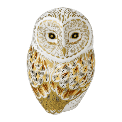 Royal Crown Derby Winter Owl – alternate official product image
