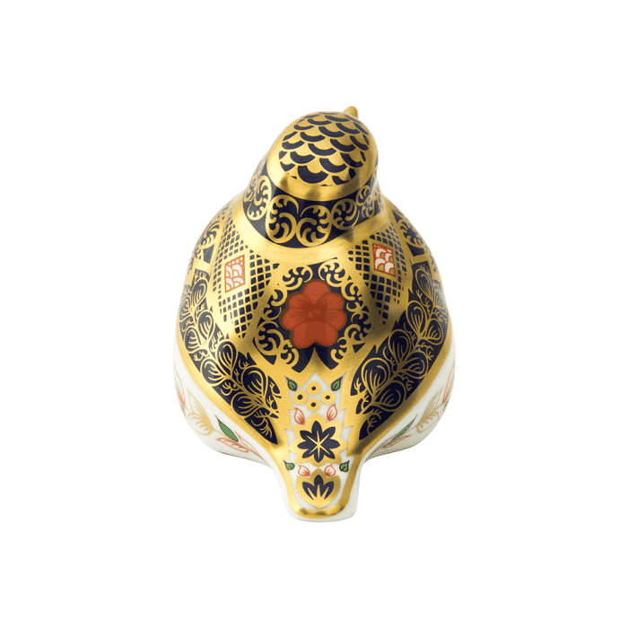 Royal Crown Derby Old Imari Solid Gold Band Robin – alternate official product image