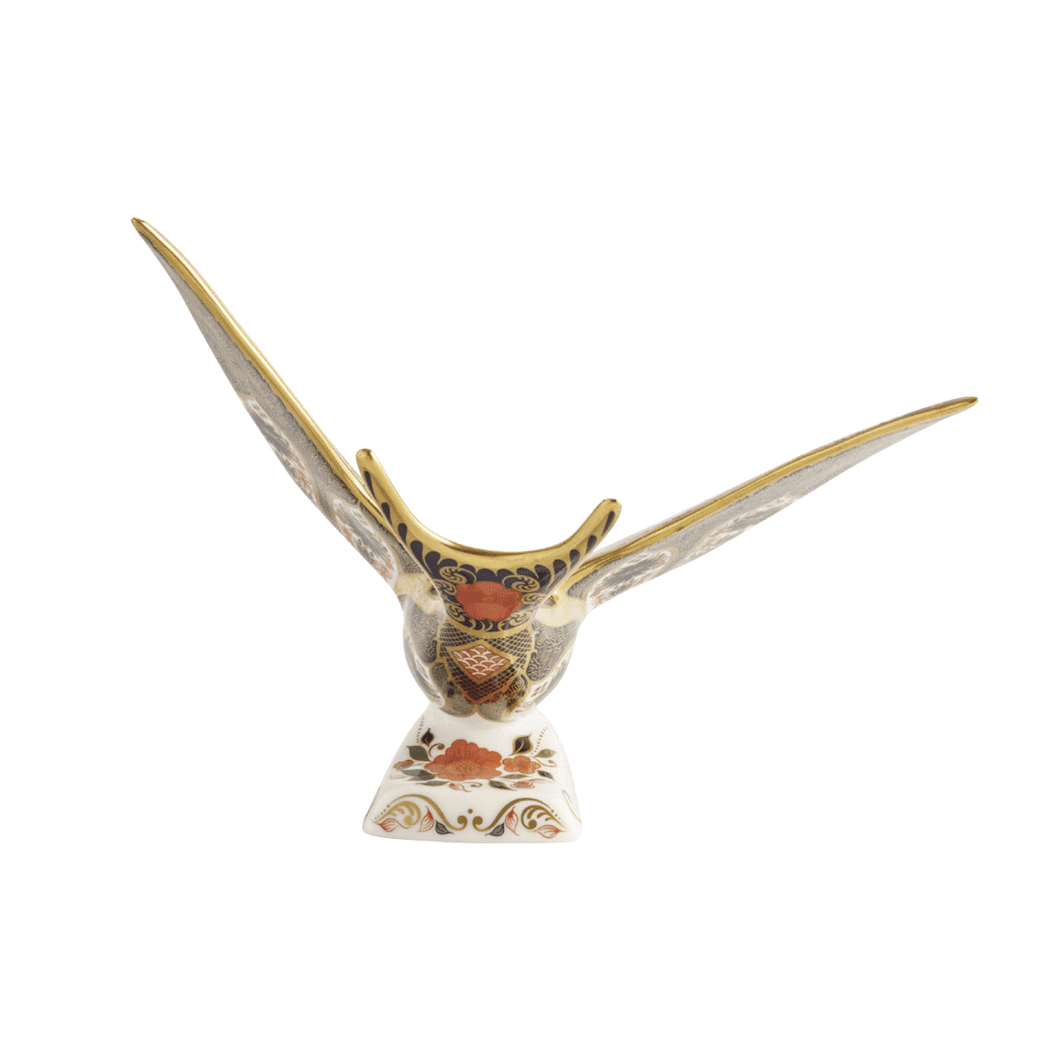Royal Crown Derby Old Imari Solid Gold Band Swallow – alternate official product image