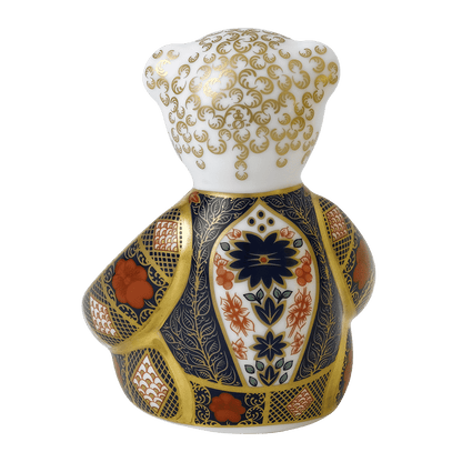 Royal Crown Derby Old Imari Solid Gold Band Bear – alternate official product image