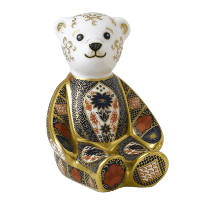 Royal Crown Derby Old Imari Solid Gold Band Bear – alternate official product image