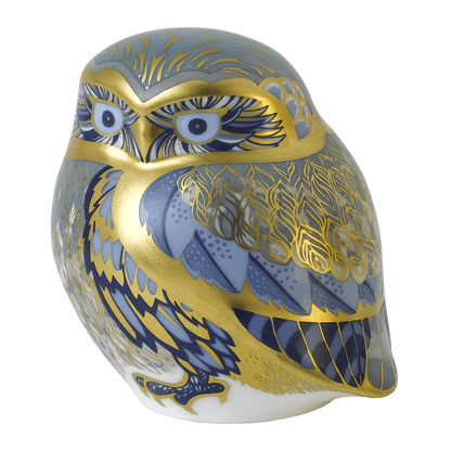 Royal Crown Derby Nightingale Owl – alternate official product image