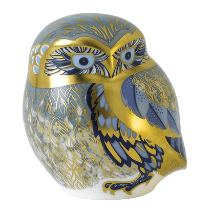 Royal Crown Derby Nightingale Owl – alternate official product image