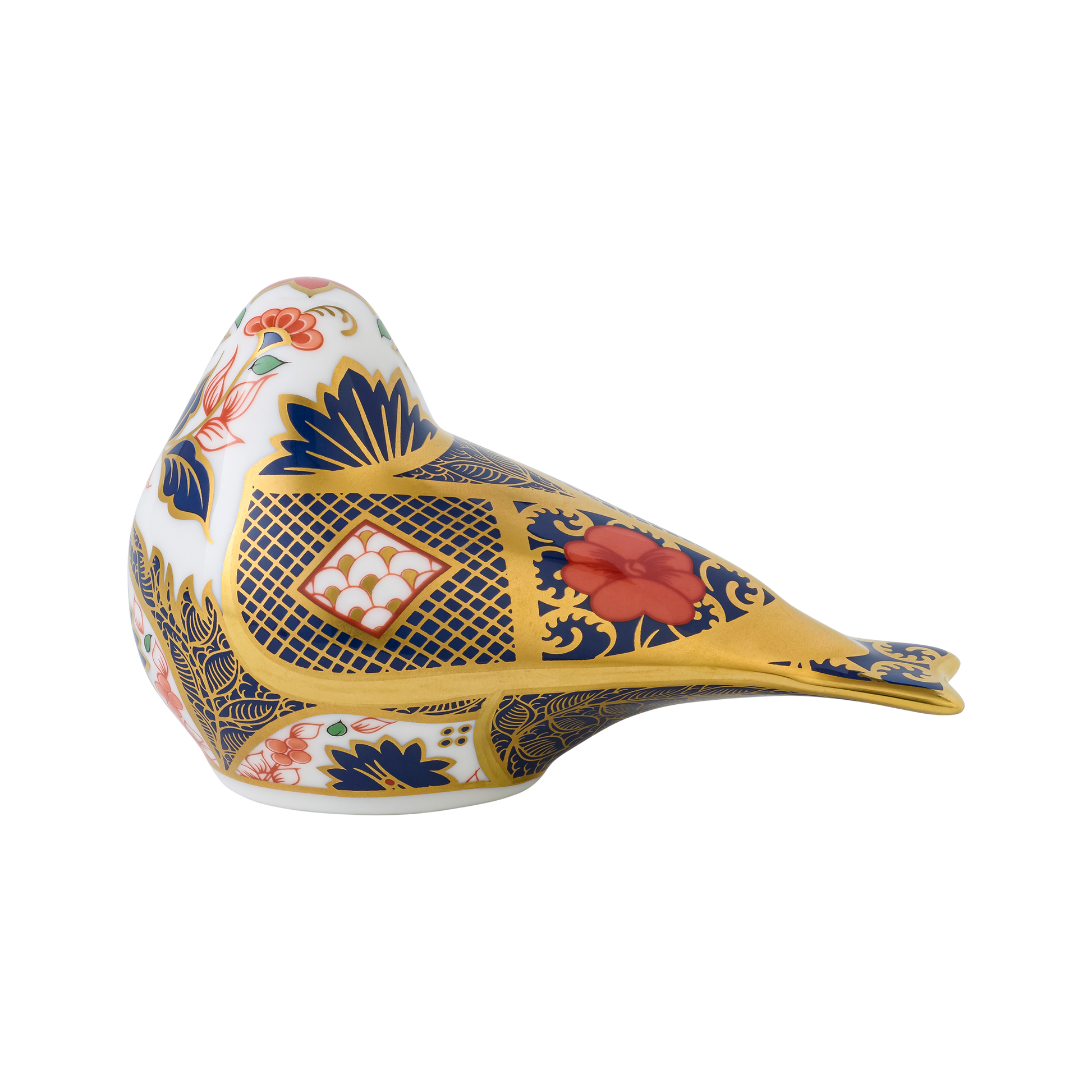 Royal Crown Derby Old Imari Solid Gold Band Goldfinch – alternate official product image