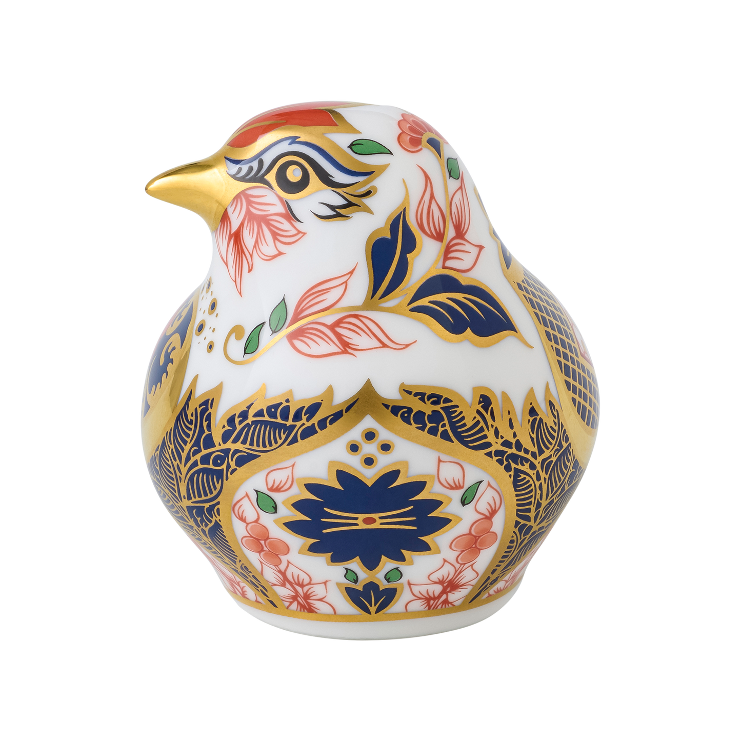Royal Crown Derby Old Imari Solid Gold Band Goldfinch – alternate official product image