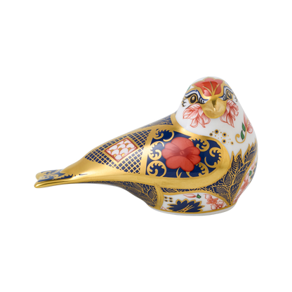 Royal Crown Derby Old Imari Solid Gold Band Goldfinch – alternate official product image