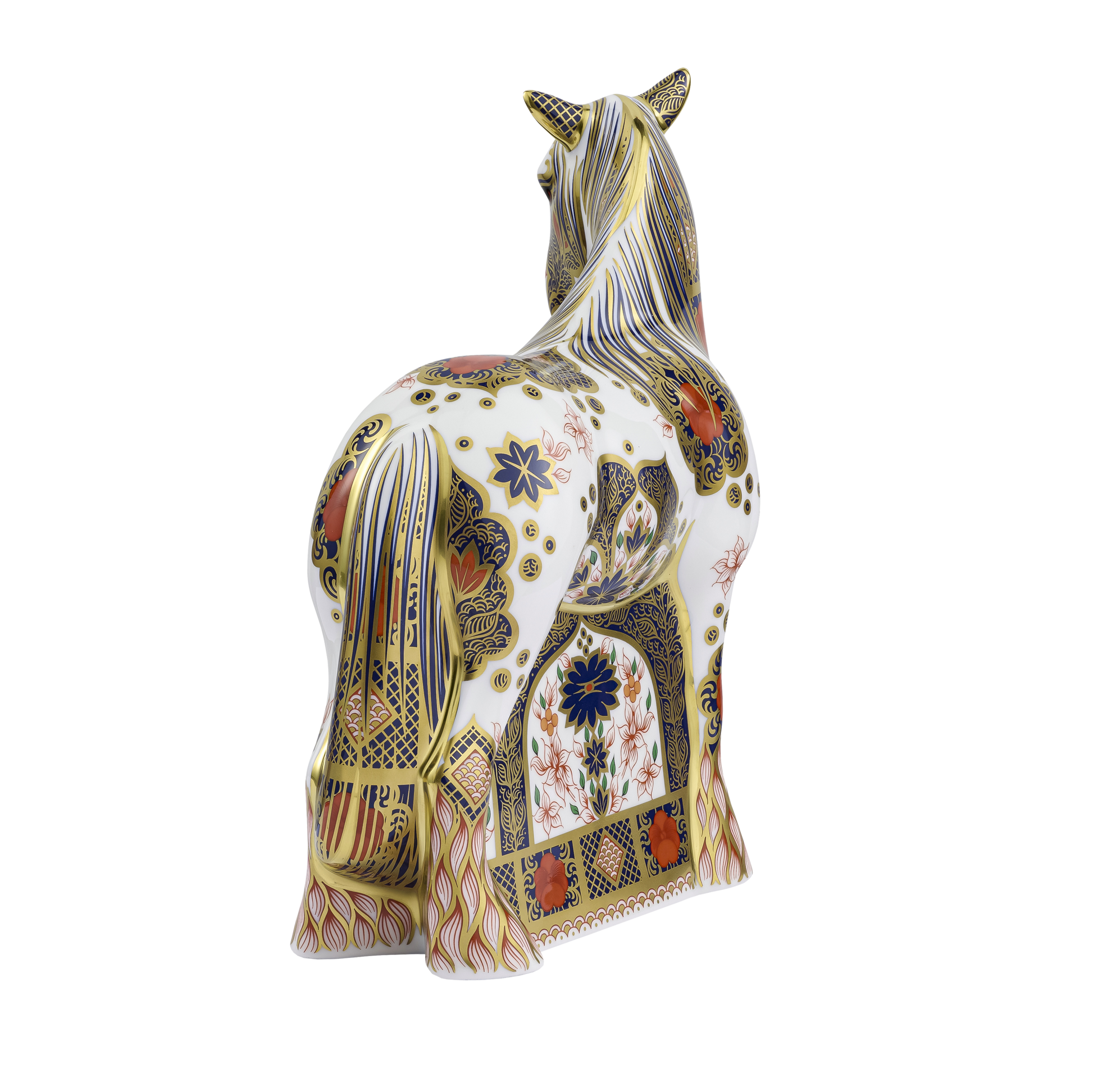 Royal Crown Derby Old Imari Solid Gold Band Gypsy Cob – alternate official product image