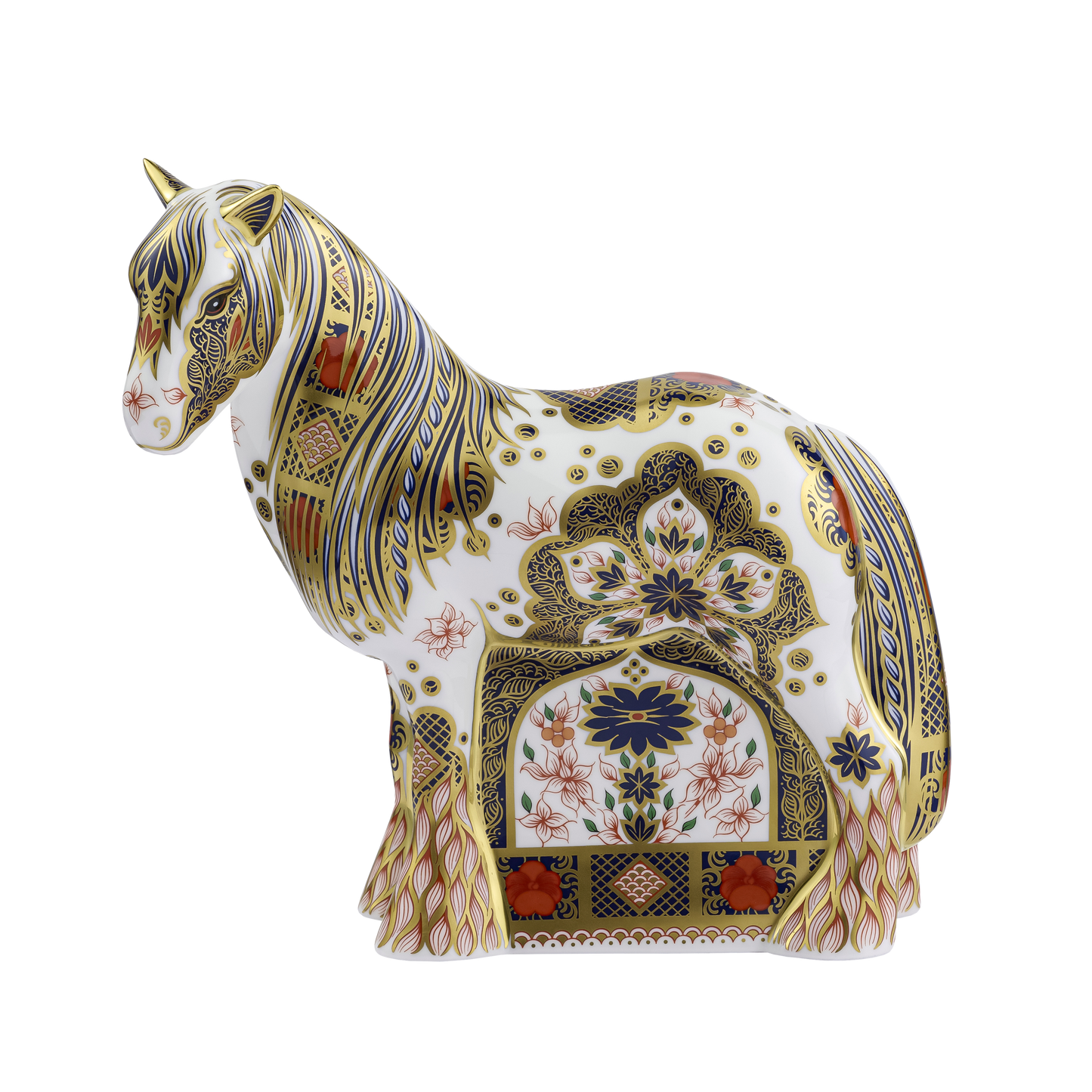 Royal Crown Derby Old Imari Solid Gold Band Gypsy Cob – alternate official product image