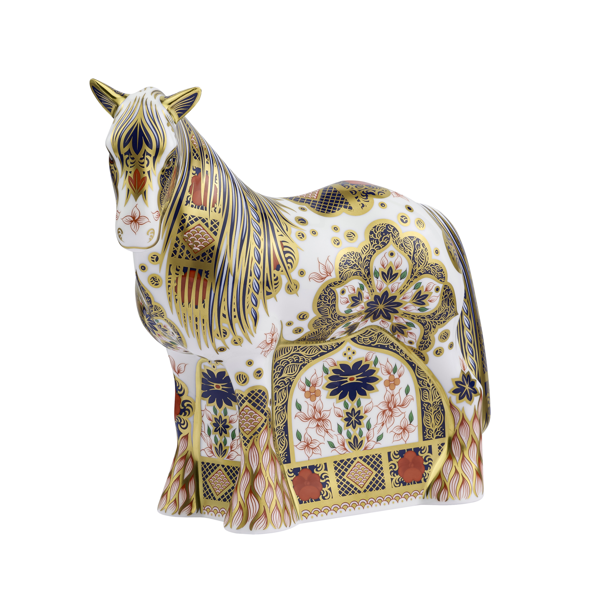 Royal Crown Derby Old Imari Solid Gold Band Gypsy Cob – alternate official product image