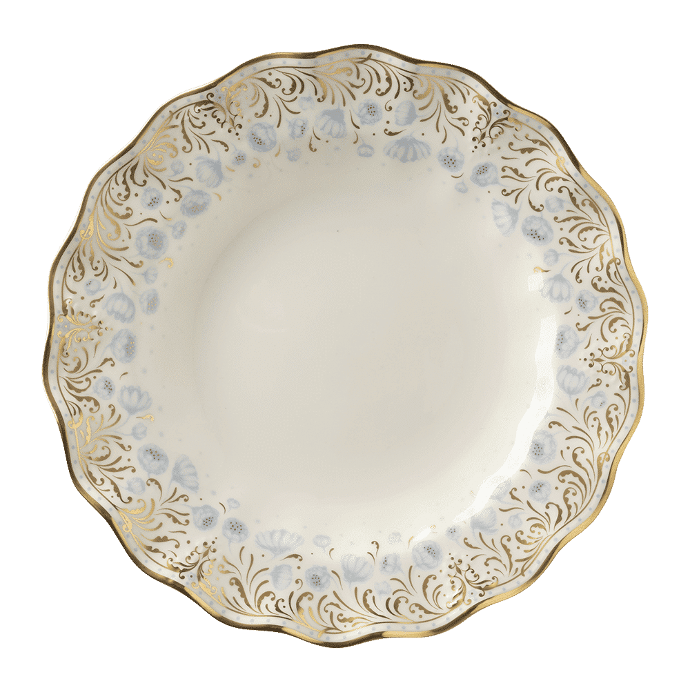 Royal Crown Derby Royal Peony Blue Salad Plate (21cm) – official product image
