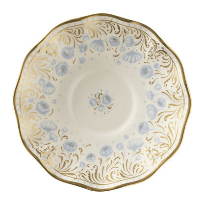 Royal Crown Derby Royal Peony Blue Tea Saucer (15cm) – official product image
