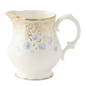 Royal Crown Derby Royal Peony Blue Cream Jug (225ml) – official product image