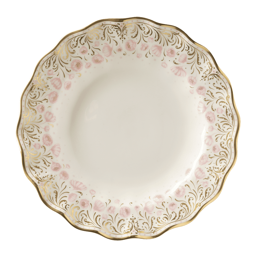 Royal Crown Derby Royal Peony Pink Salad Plate (21cm) – official product image