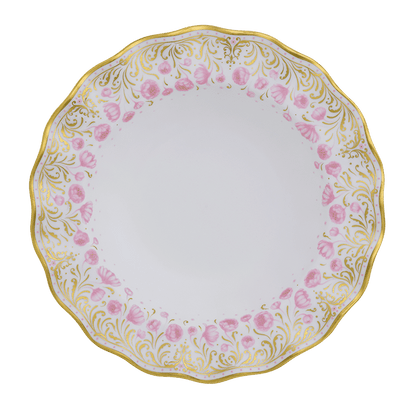 Royal Crown Derby Royal Peony Pink Rim Soup Bowl (21cm) – official product image