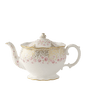Royal Crown Derby Royal Peony Pink Teapot (1000ml) – official product image