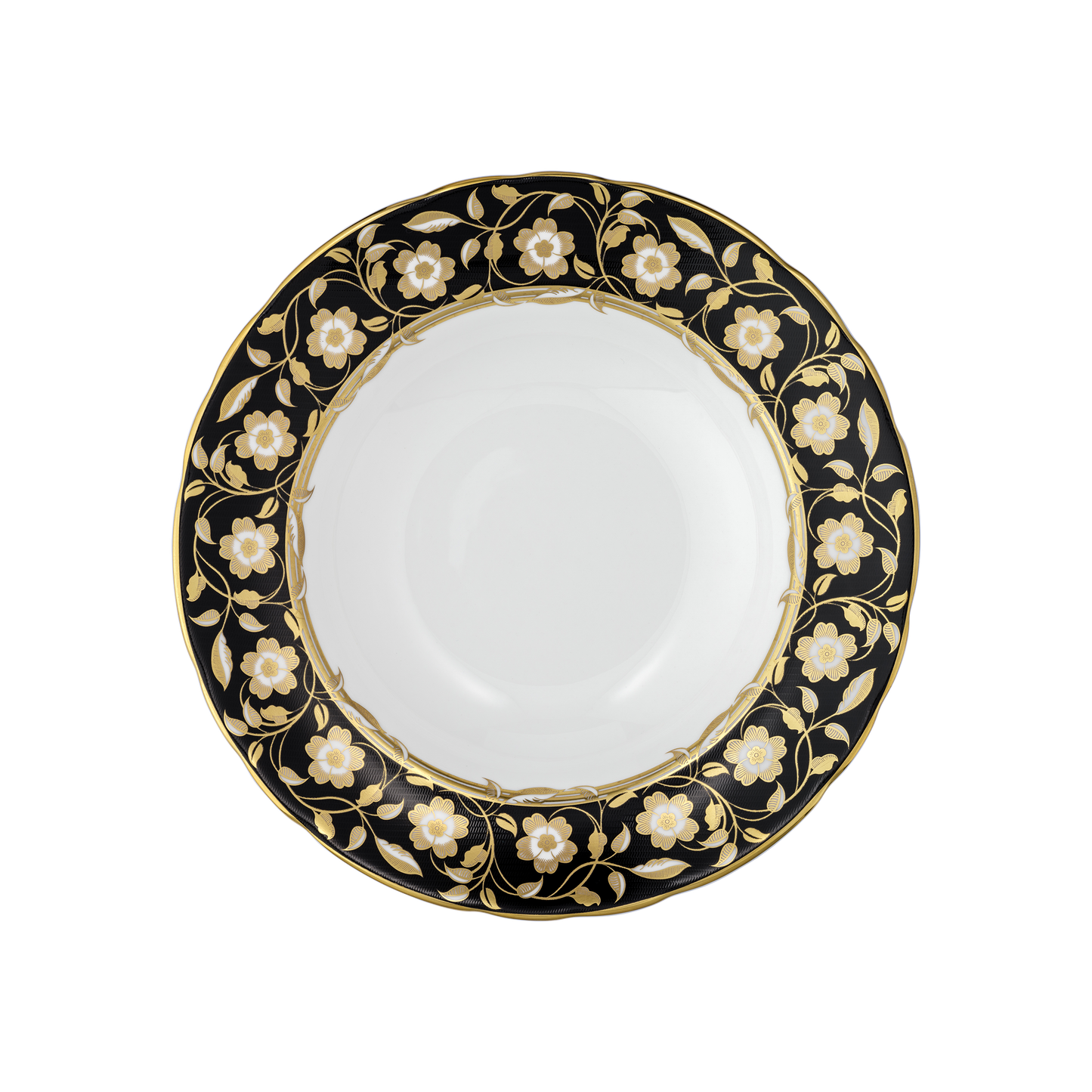 Royal Crown Derby Primrose Rim Soup Bowl (21cm) – official product image