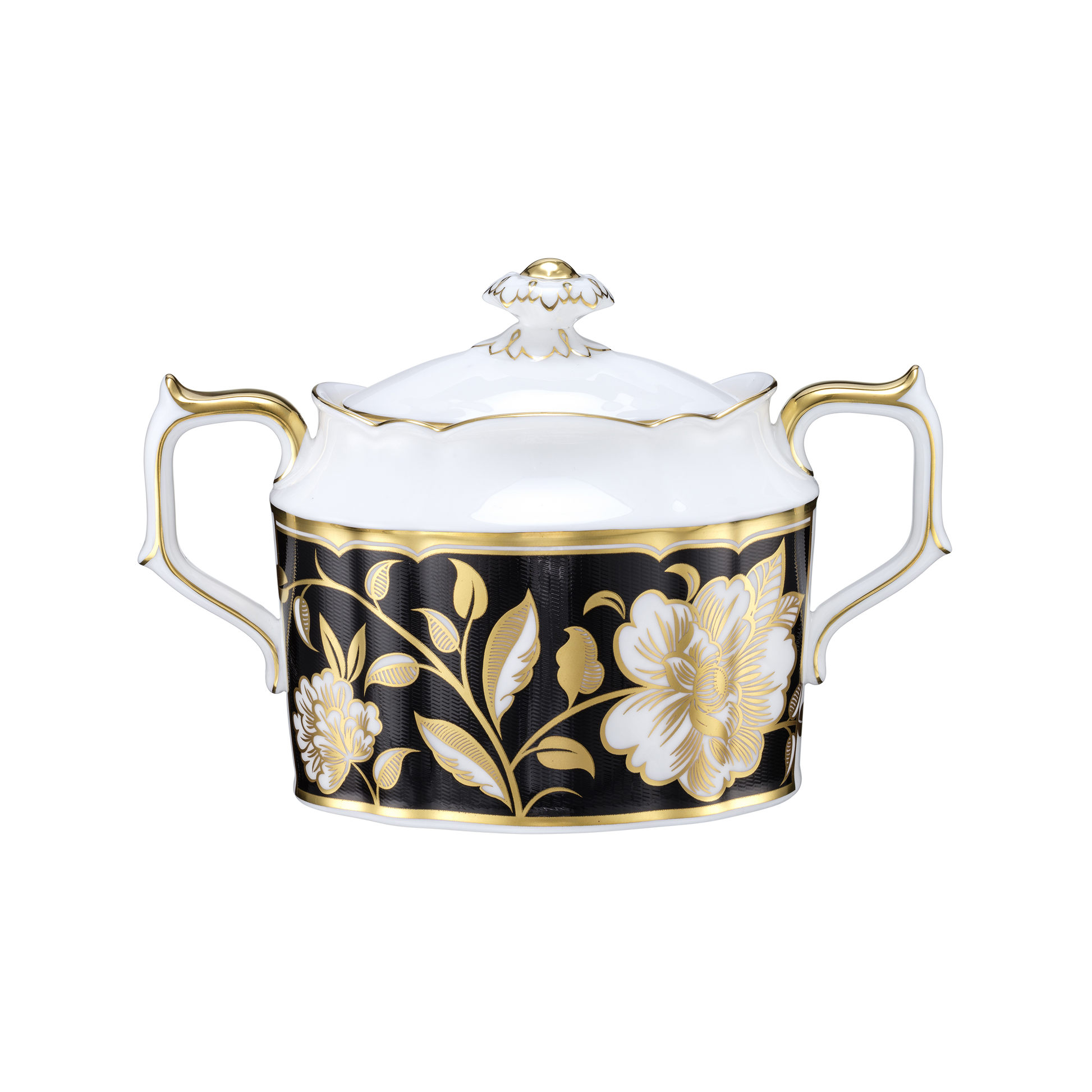 Royal Crown Derby Primrose Covered Sugar (8.5oz) – official product image