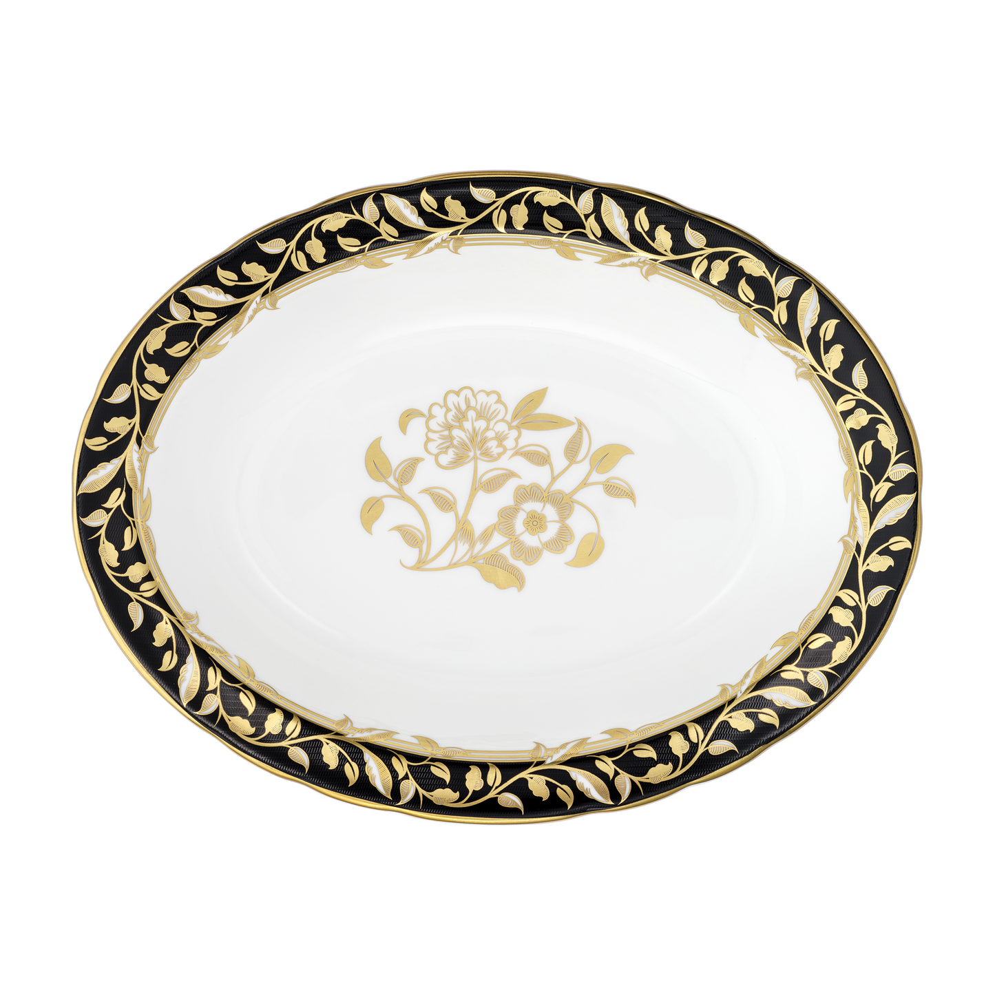 Royal Crown Derby Primrose Open Vegetable Dish (15oz) – official product image