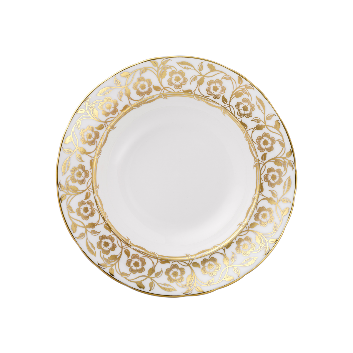 Royal Crown Derby Primrose Rim Soup Bowl (21cm) – official product image