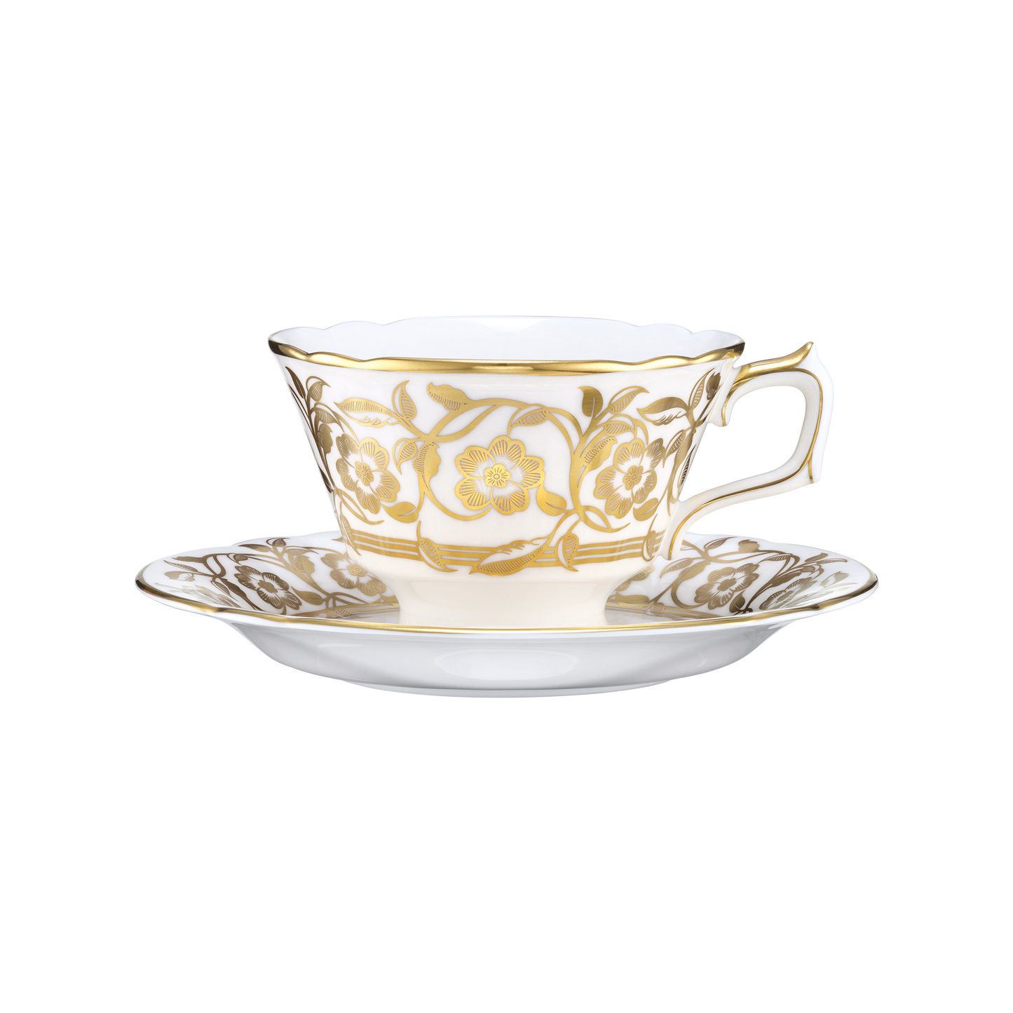 Royal Crown Derby Primrose Tea Saucer (15cm) – alternate official product image