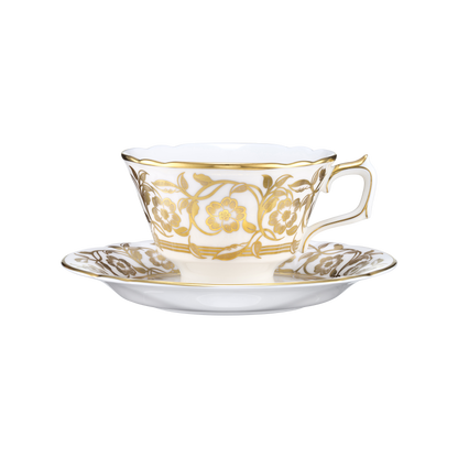Royal Crown Derby Primrose Tea Saucer (15cm) – alternate official product image