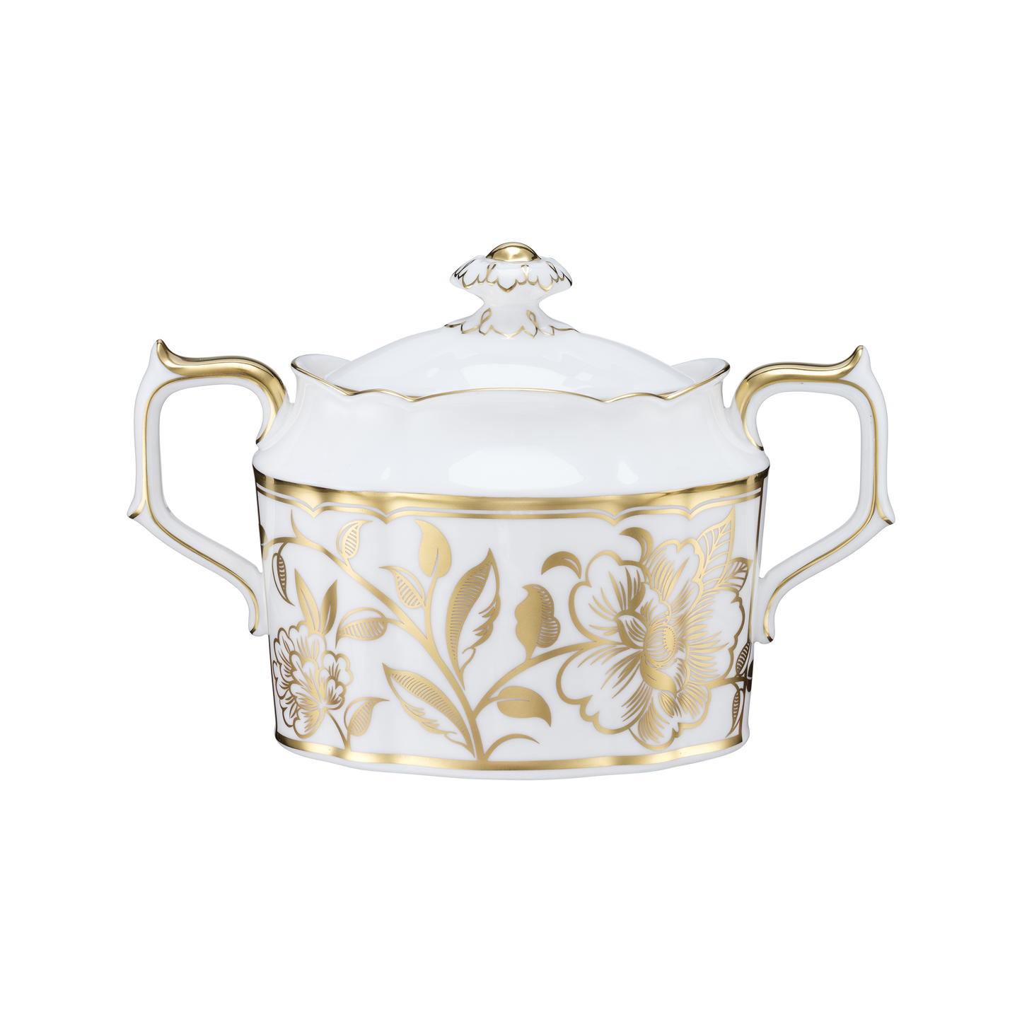 Royal Crown Derby Primrose Covered Sugar (8.5oz) – official product image