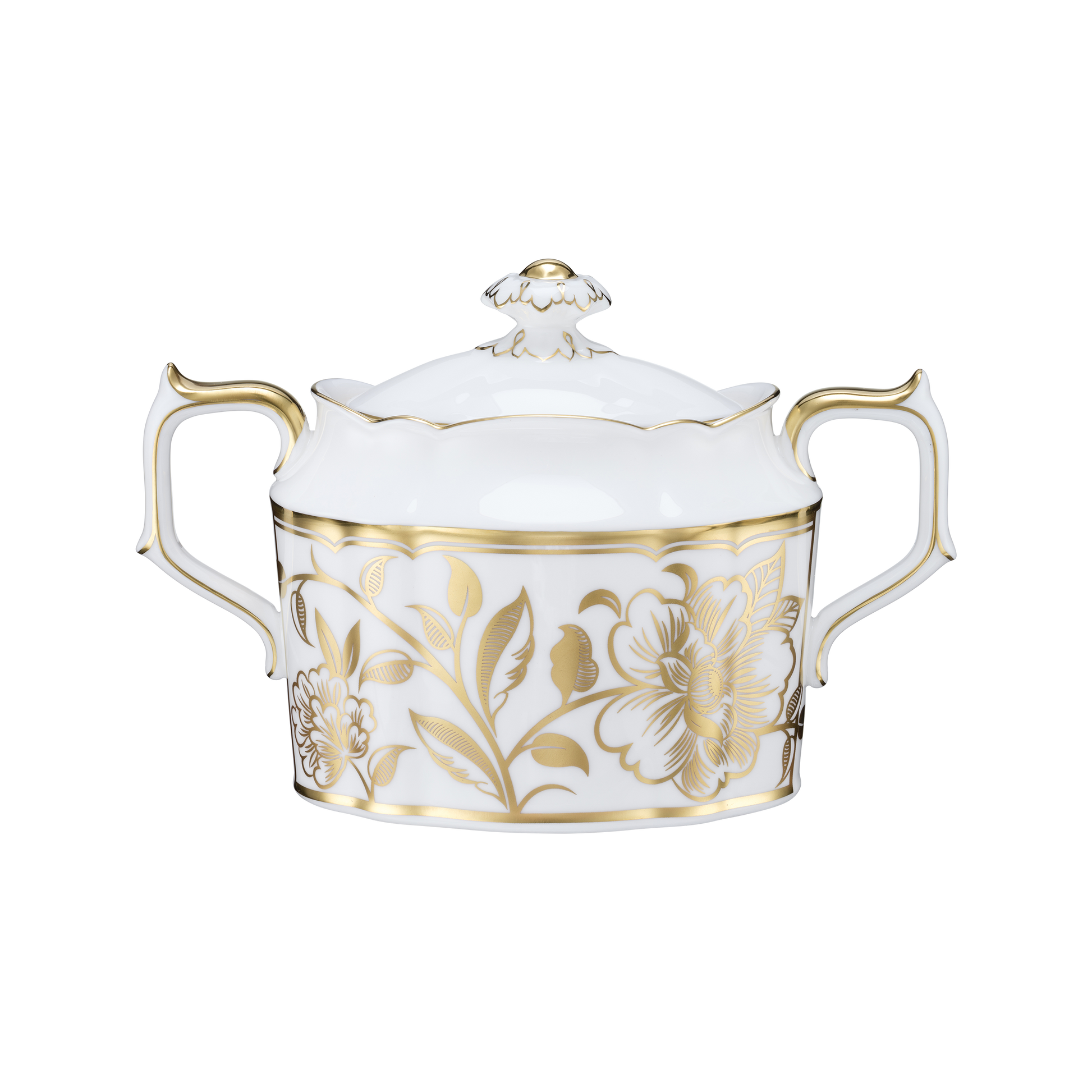 Royal Crown Derby Primrose Covered Sugar (8.5oz) – official product image
