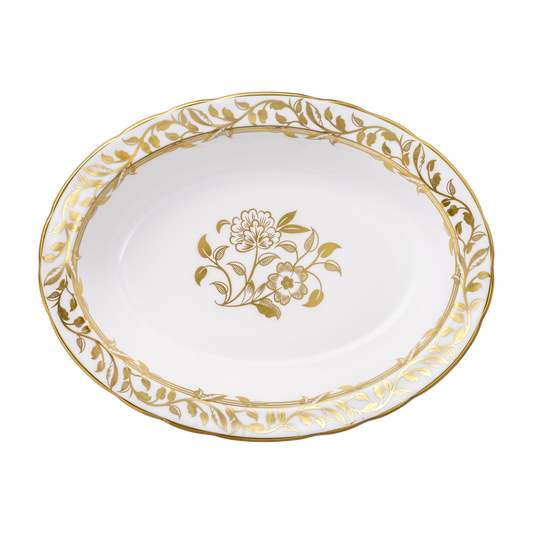 Royal Crown Derby Primrose Open Vegetable Dish (15oz) – official product image