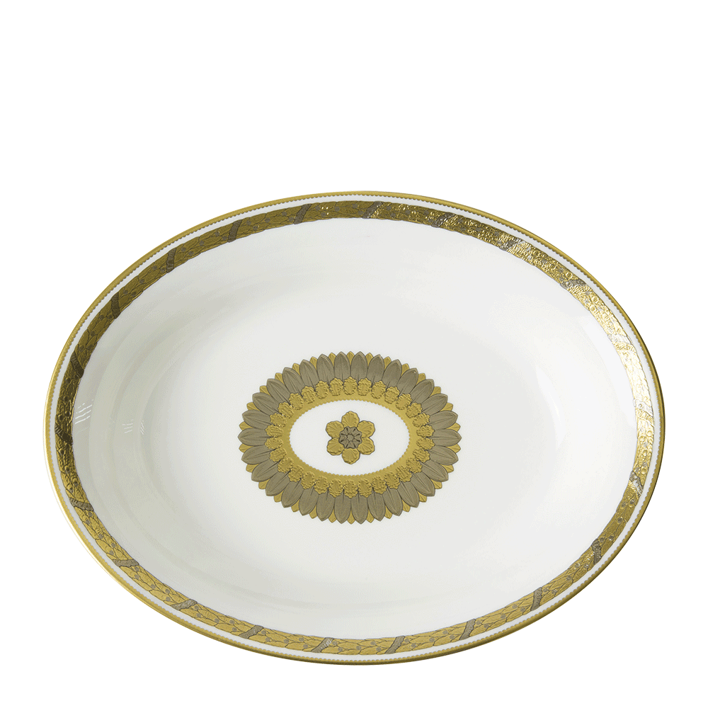 Royal Crown Derby Pearl Palace Open Vegetable Dish (26cm) – alternate official product image
