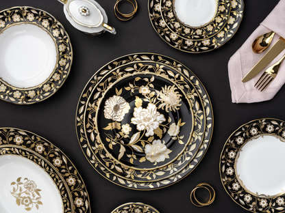 Royal Crown Derby Primrose Rim Soup Bowl (21cm) – alternate official product image