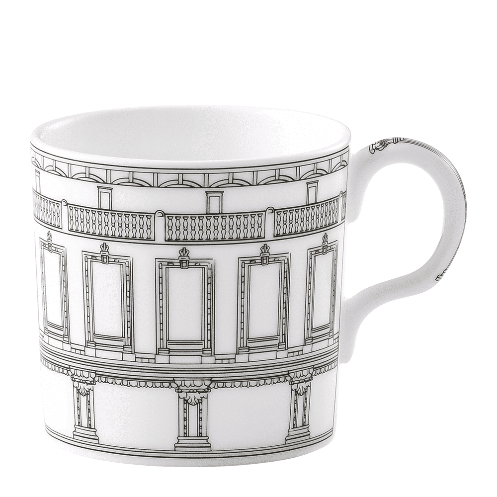 Royal Crown Derby Royal Albert Hall Coffee Cup and Saucer (85ml) – alternate official product image
