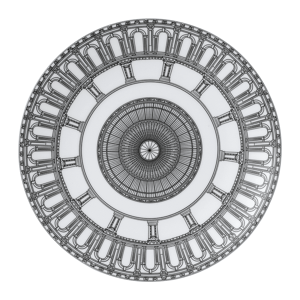 Royal Crown Derby Royal Albert Hall Salad Plate (21cm) – official product image