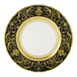 Royal Crown Derby Regency Black Salad Plate (21cm) – official product image