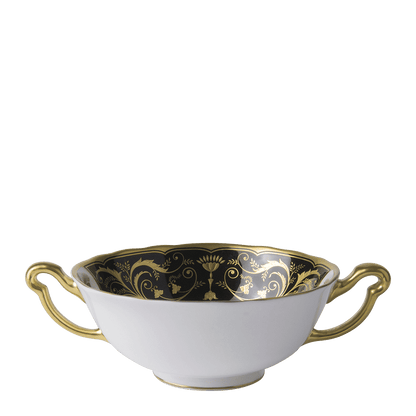 Royal Crown Derby Regency Black Cream Soup Cup (340ml) – official product image