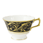 Royal Crown Derby Regency Black Teacup (220ml) – official product image