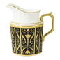 Royal Crown Derby Regency Black Cream Jug (280ml) – official product image