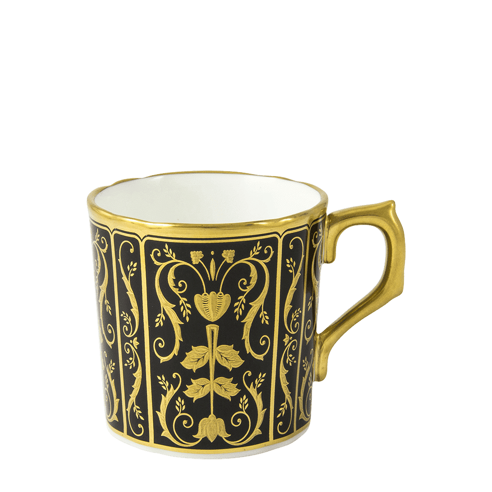 Royal Crown Derby Regency Black Coffee Cup (85ml) – official product image
