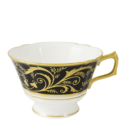 Royal Crown Derby Regency Black Breakfast Cup (340ml) – official product image