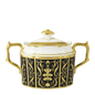 Royal Crown Derby Regency Black Covered Sugar (310ml) – official product image