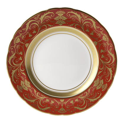 Royal Crown Derby Regency Red Salad Plate (21cm) – official product image