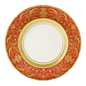 Royal Crown Derby Regency Red Dinner Plate (27cm) – official product image