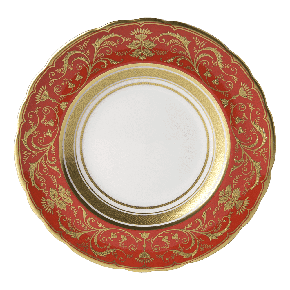 Royal Crown Derby Regency Red Side Plate (16cm) – official product image