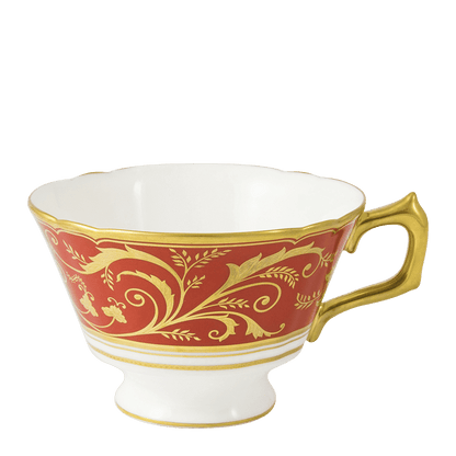 Royal Crown Derby Regency Red Teacup (220ml) – official product image