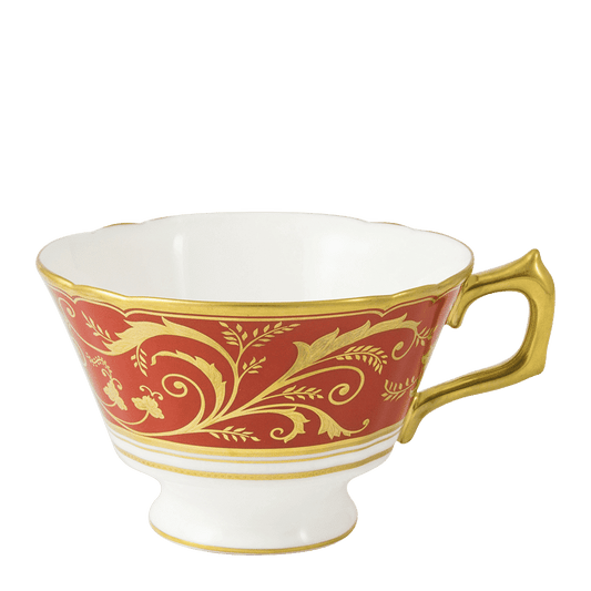 Royal Crown Derby Regency Red Teacup (220ml) – official product image