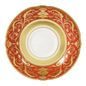 Royal Crown Derby Regency Red Tea Saucer (14cm) – official product image