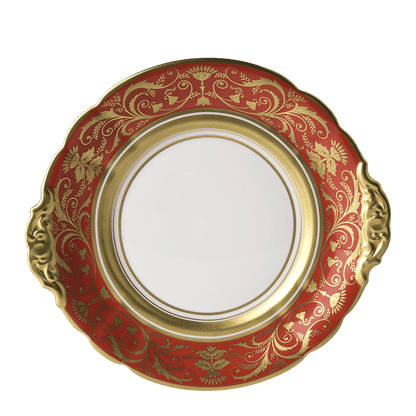 Royal Crown Derby Regency Red Bread and Butter Plate (25cm) – official product image