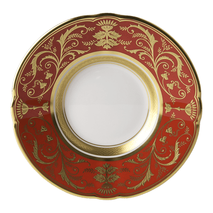 Royal Crown Derby Regency Red Coffee Saucer (12cm) – official product image