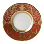 Royal Crown Derby Regency Red Coffee Saucer (12cm) – official product image