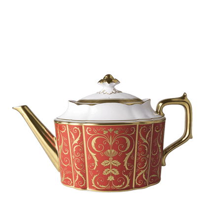 Royal Crown Derby Regency Red Teapot (1650ml) – official product image